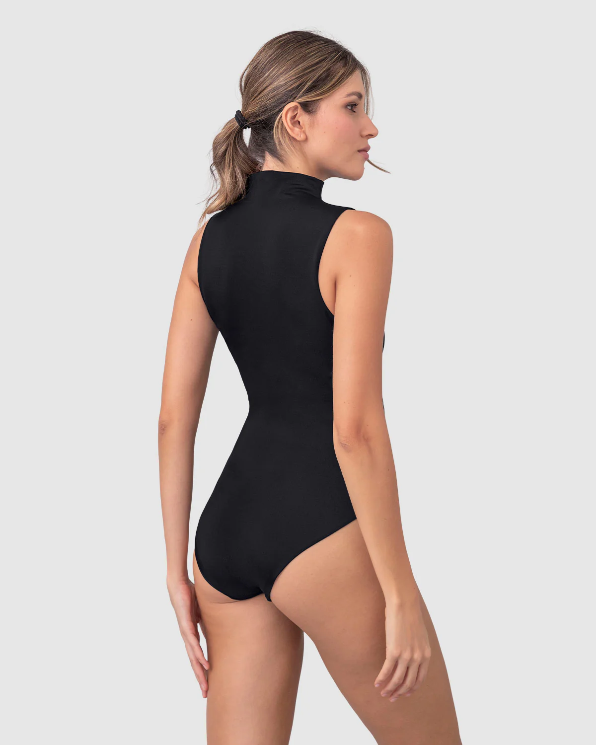 Body de cuello alto con control de abdomen - Imagen 6