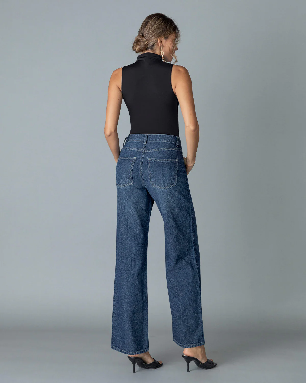 Body de cuello alto con control de abdomen - Imagen 8