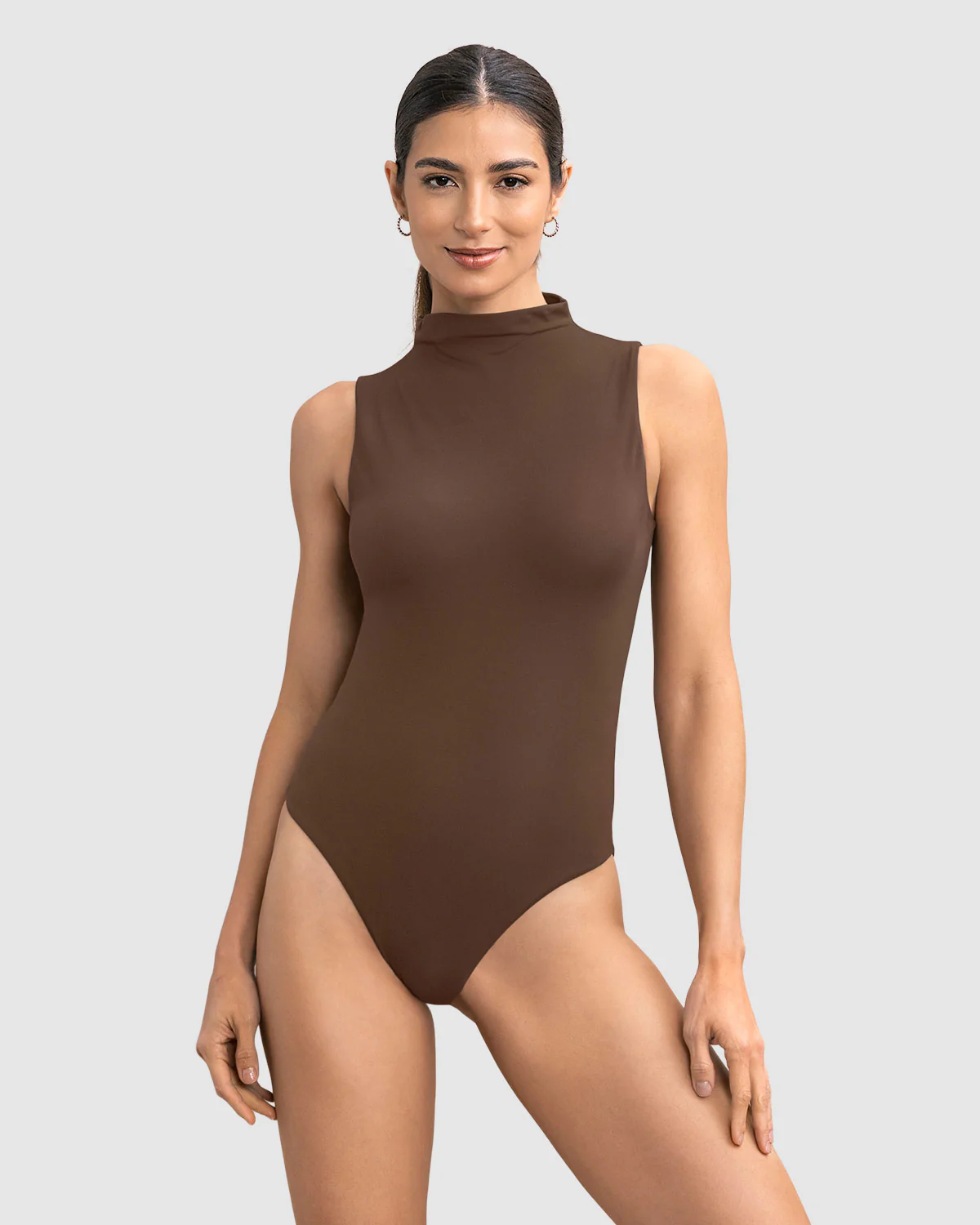 Body de cuello alto con control de abdomen - Imagen 9