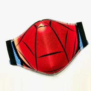 Tapaboca Anatómico Lavable Spiderman