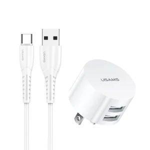 Kit Cargador Pared + Cable Type-C