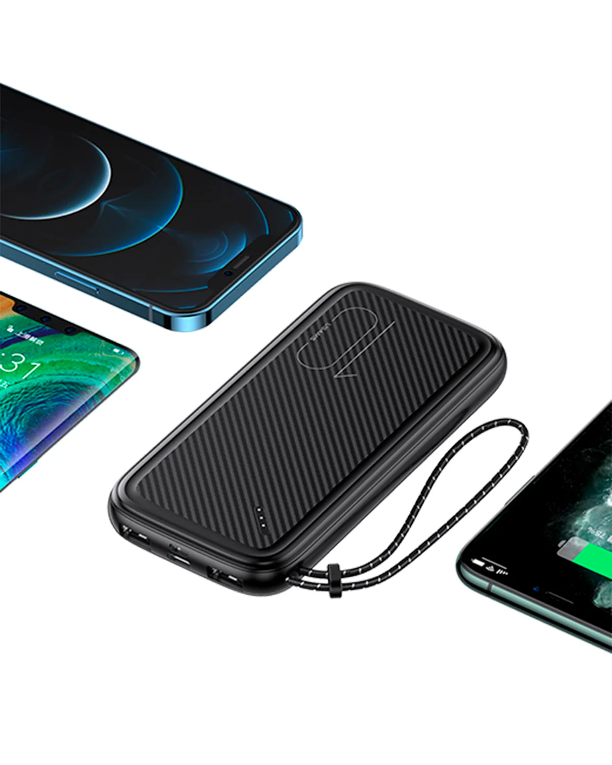 Batería Portátil + cinta 10000mAh - Imagen 6