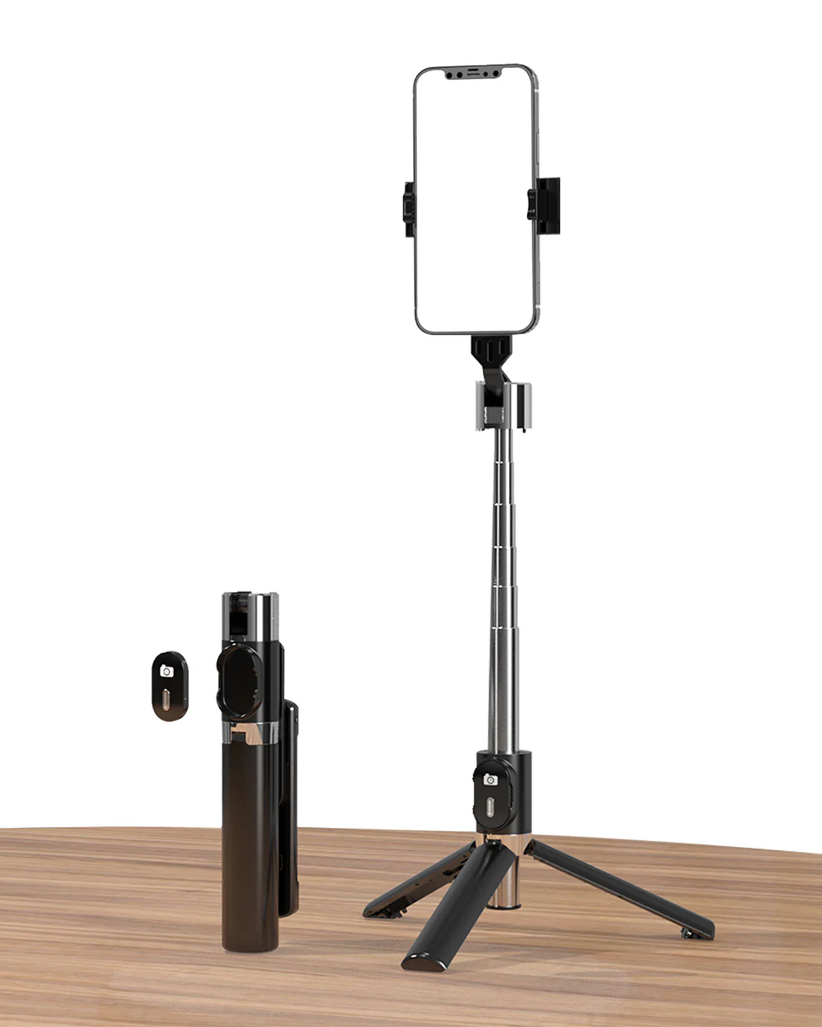 Selfie Stick inalámbrico con trípode 1.10 m - Imagen 4