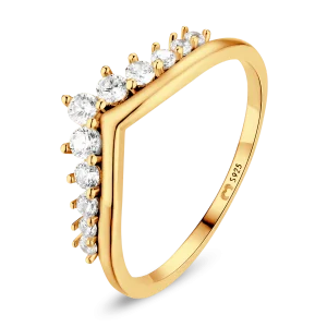 Anillo Corona Circonitas