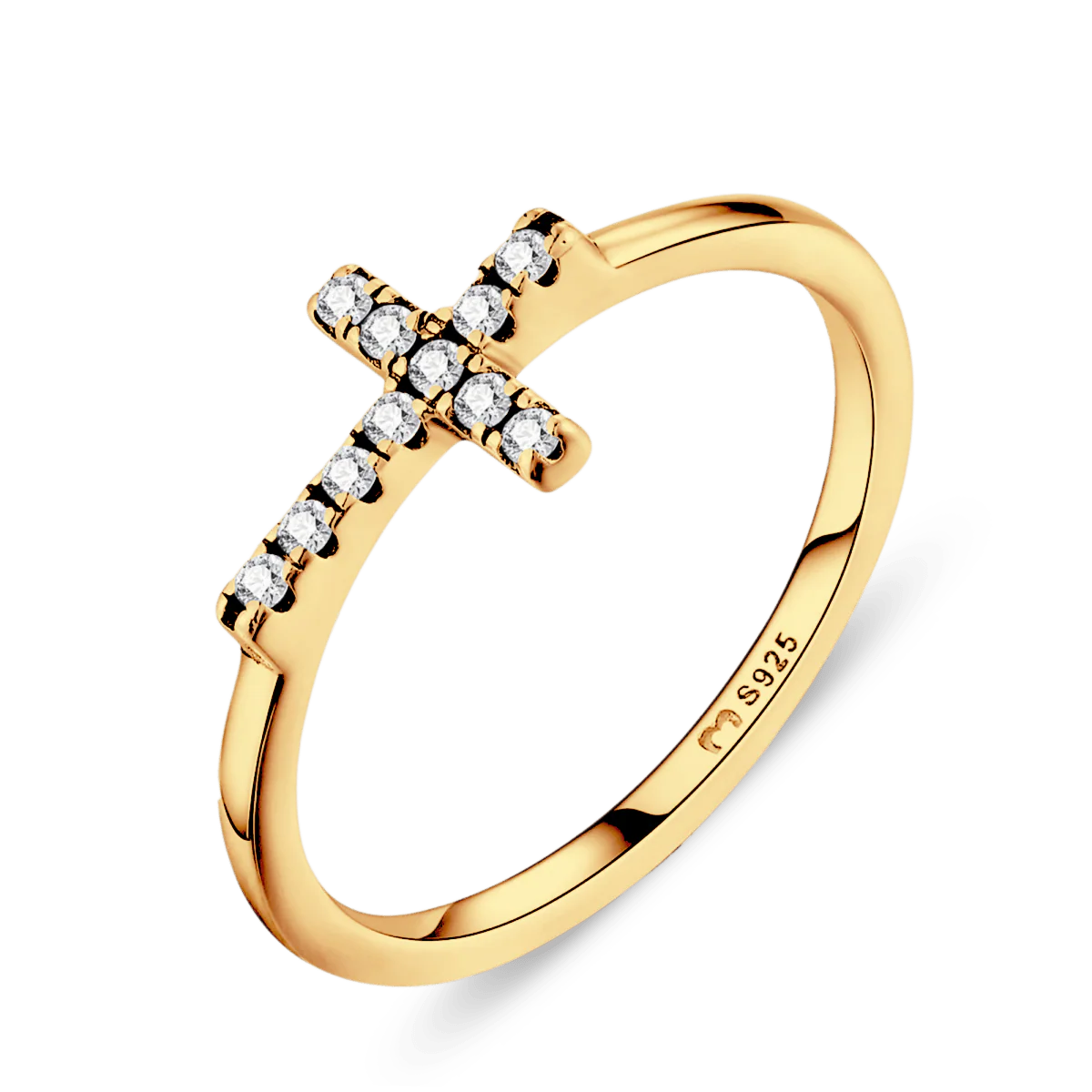 Anillo Cruz Religiosa - Imagen 4