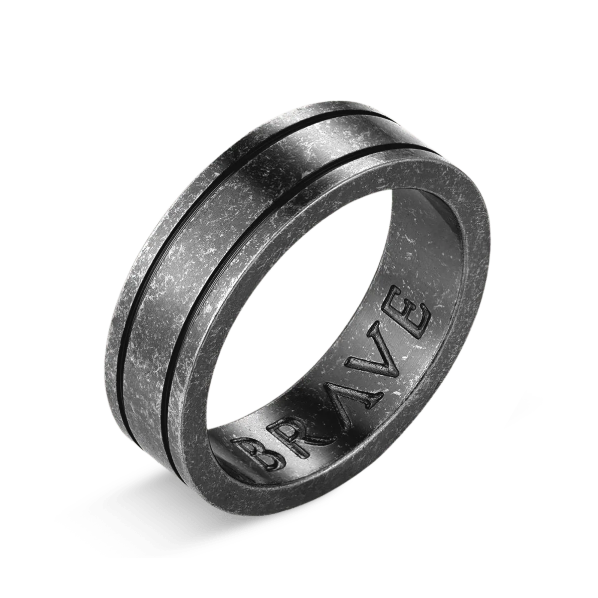 Anillo Hombre BRAVE Basalto - Imagen 4