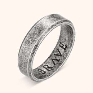 Anillo Hombre BRAVE Smoke