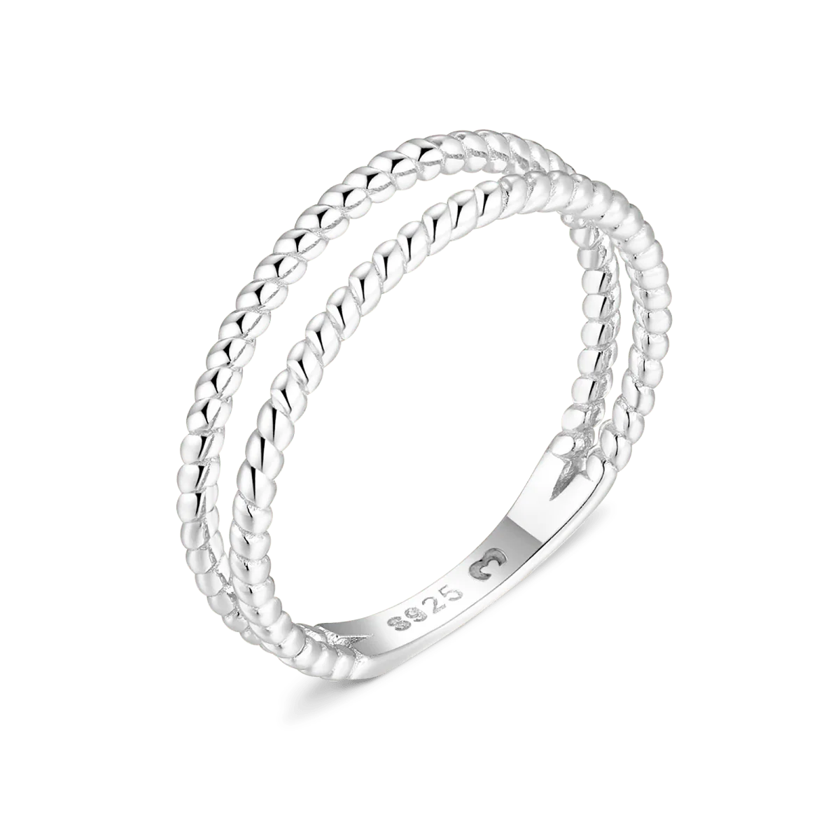 Anillo Líneas Trenzadas - Imagen 4