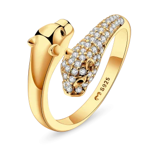 Anillo Pantera Brillante