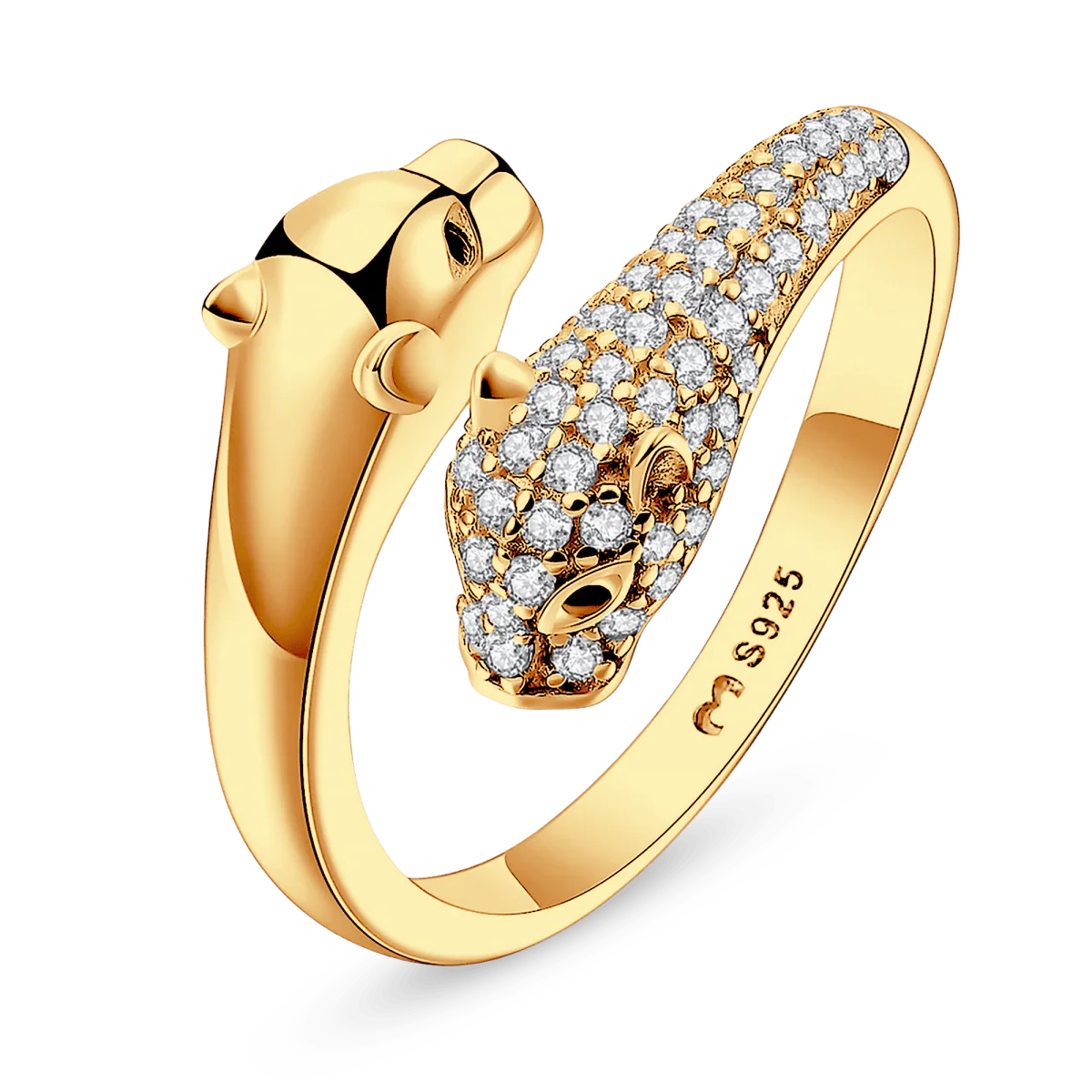 Anillo Pantera Brillante