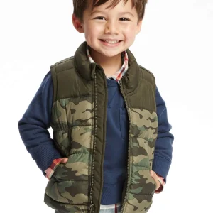 Chaleco OLDNAVY Printed Frost-Free Vest