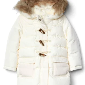 Campera GAP Fur-trim duffle jacket