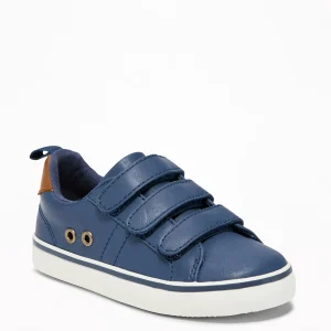 Zapatillas OLD NAVY Triple-Strap Faux-Leather Sneakers