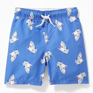 Malla OLD NAVY Functional Drawstring Printed Swim Trunks