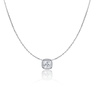 Collar Circonita Cuadrada