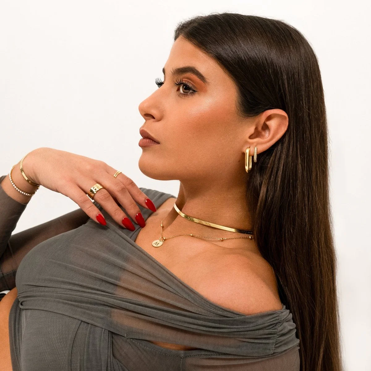 Collar Círculo Inicial - Imagen 4