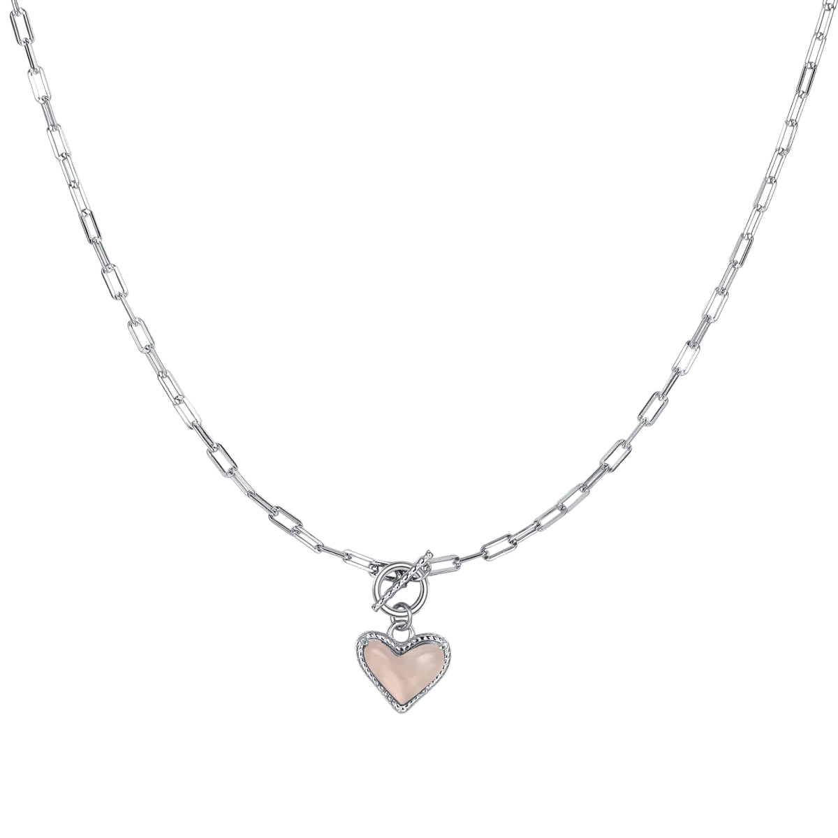 Collar Corazón Mineral - Imagen 5