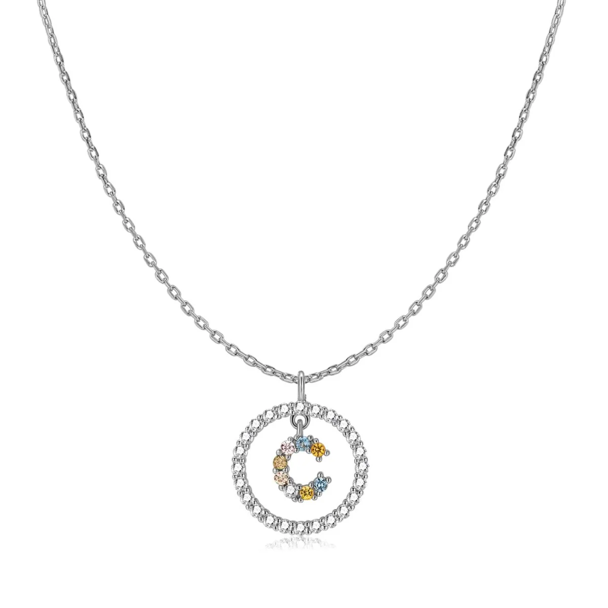 Collar Iniciales Brillantes - Imagen 5