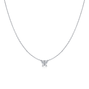 Collar Mariposa Blanca