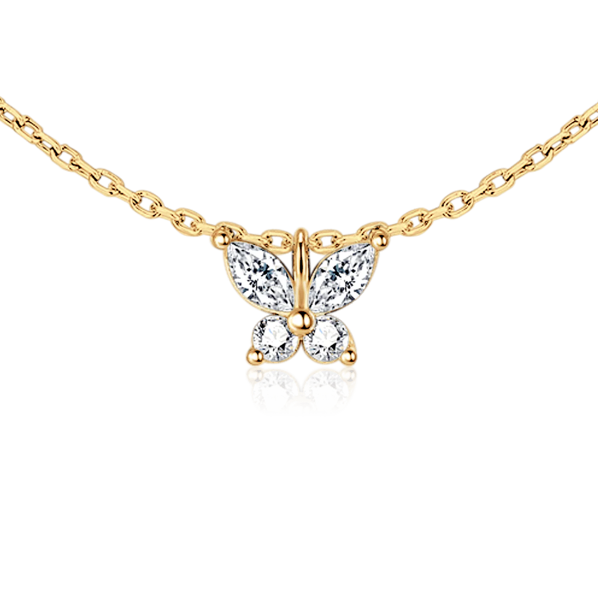 Collar Mariposa Blanca - Imagen 5