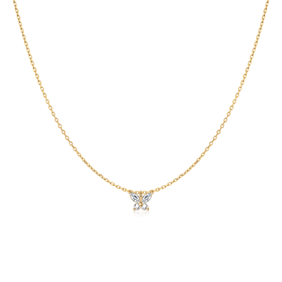 Collar Mariposa Blanca - Imagen 3