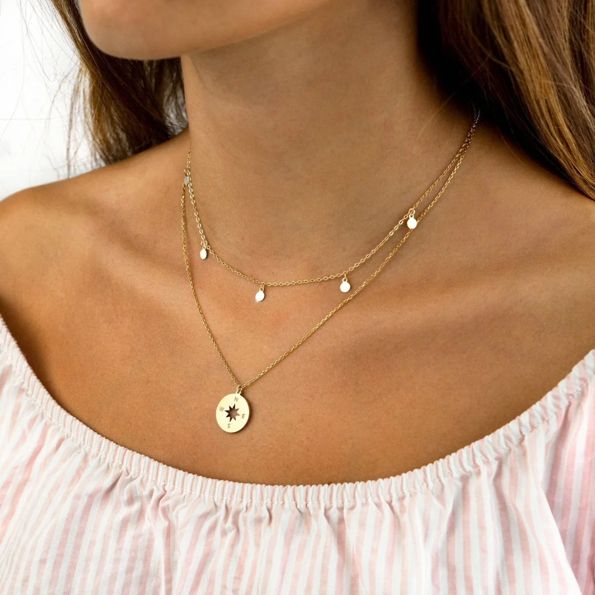 Collar Rosa de los Vientos - Imagen 3