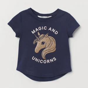 Remera H&M T-shirt with Printed Design