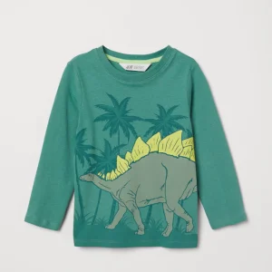 Remera H&M Printed Jersey Shirt