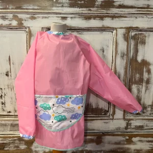 Pintor impermeable con bolsillo  frontal Nubes