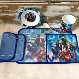 Set  completo de jardín 6 piezas Los Vengadores