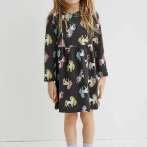 Vestido H&M mangas largas Jersey Dress