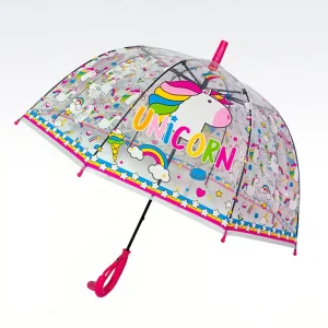 Paraguas Unicornio  cierre y apertura automática con silbato