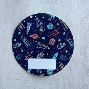 Etiqueta identificatoria autoadhesiva : Espacial - Apto Vajilla