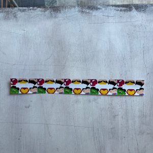 Etiquetas identificatorias  autoadhesivas x 5 :  Súper Héroes   - Apto Vajilla