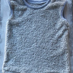 Chaleco de Corderito Gris Melange