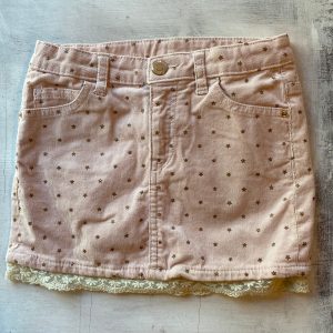 Pollera H&M de mircocorderoy con estrellas glitter Skirt