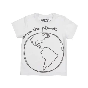 Remera Mangas Cortas khuska  Save the planet