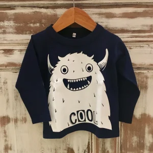 Remera  Cool Little Monster Blue
