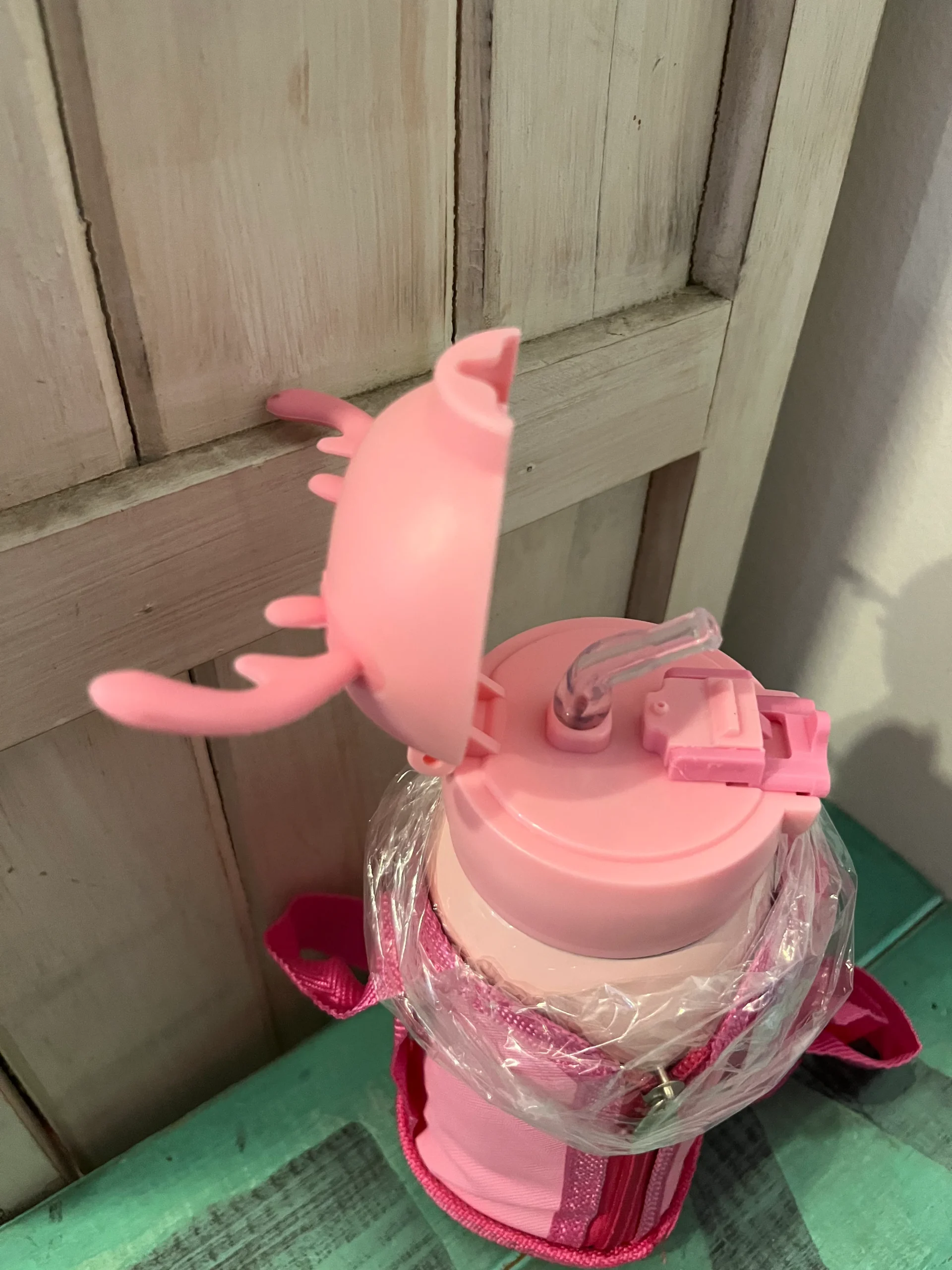 Botella térmica Acero Inoxidable con sorbete y funda Coneja 500 ml - Imagen 4