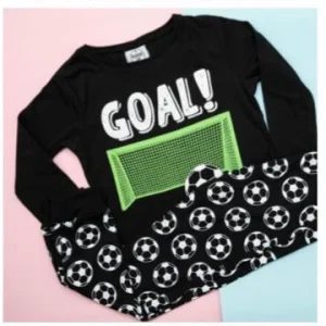 Pijama 2 piezas 100% algodón hipoalergénico Modelo Gol