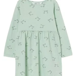 Vestido H&M mangas largas Jersey Dress