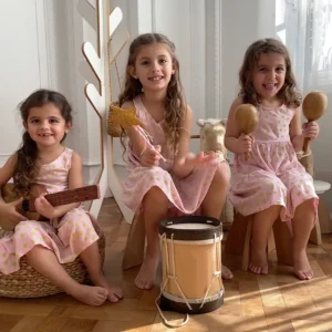 Vestido de algodón Peruano S&M Modelos Hearts S/M