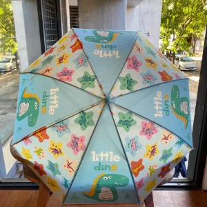 Paraguas Dinosaurios cierre y apertura automática con silbato