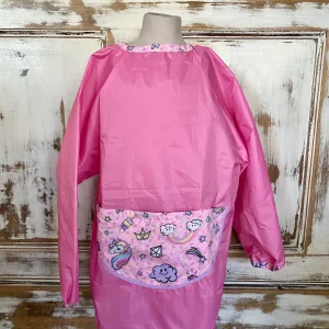 Pintor impermeable con bolsillo  frontal unicornio