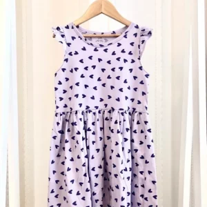 Vestido de algodón Peruano S&M Modelo Hearts LL