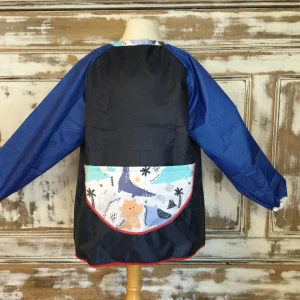 Pintor impermeable con bolsillo y cuello y puños elástico Dinos