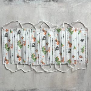 Tapaboca Descartable regulador en la nariz x6