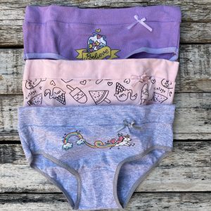 Pack Bombachas x 3 unidades Unicornios  Vintage