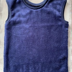 Chaleco de Corderito Azul Marino