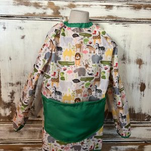 Pintor impermeable Jungle con bolsillo frontal